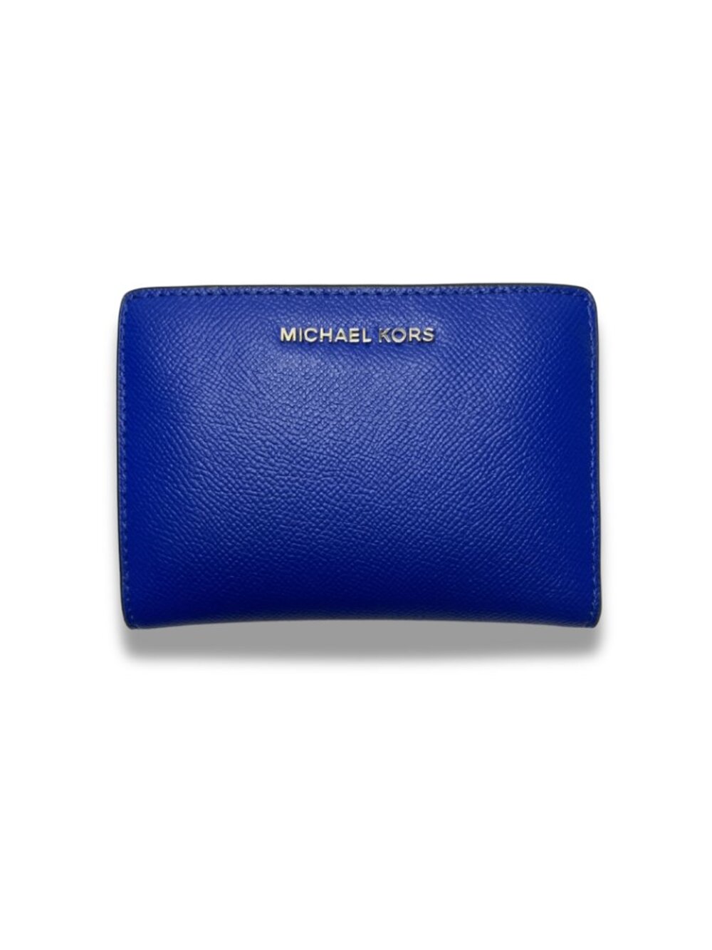 Michael Kors Blue Saffiano Leather Wallet